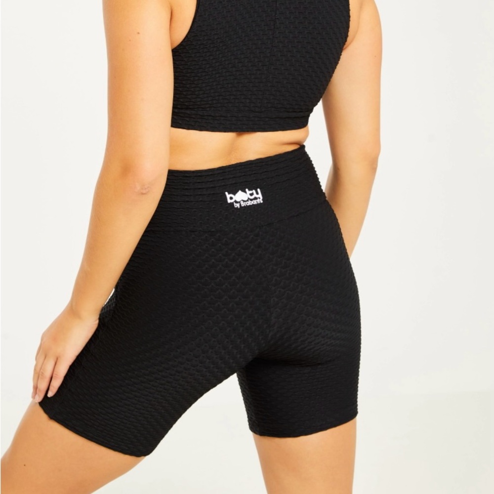 Booty by brabants black croco shorts